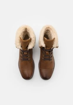 Pier One LEATHER - Nauhalliset Nilkkurit -Pier One 58338f66cc624a14b1e5d27e7e21ebaf