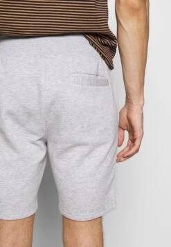 Pier One 2 PACK - Shortsit - Light Grey /black -Pier One 6ba6400f66f84542b84ee27faefc2a3b