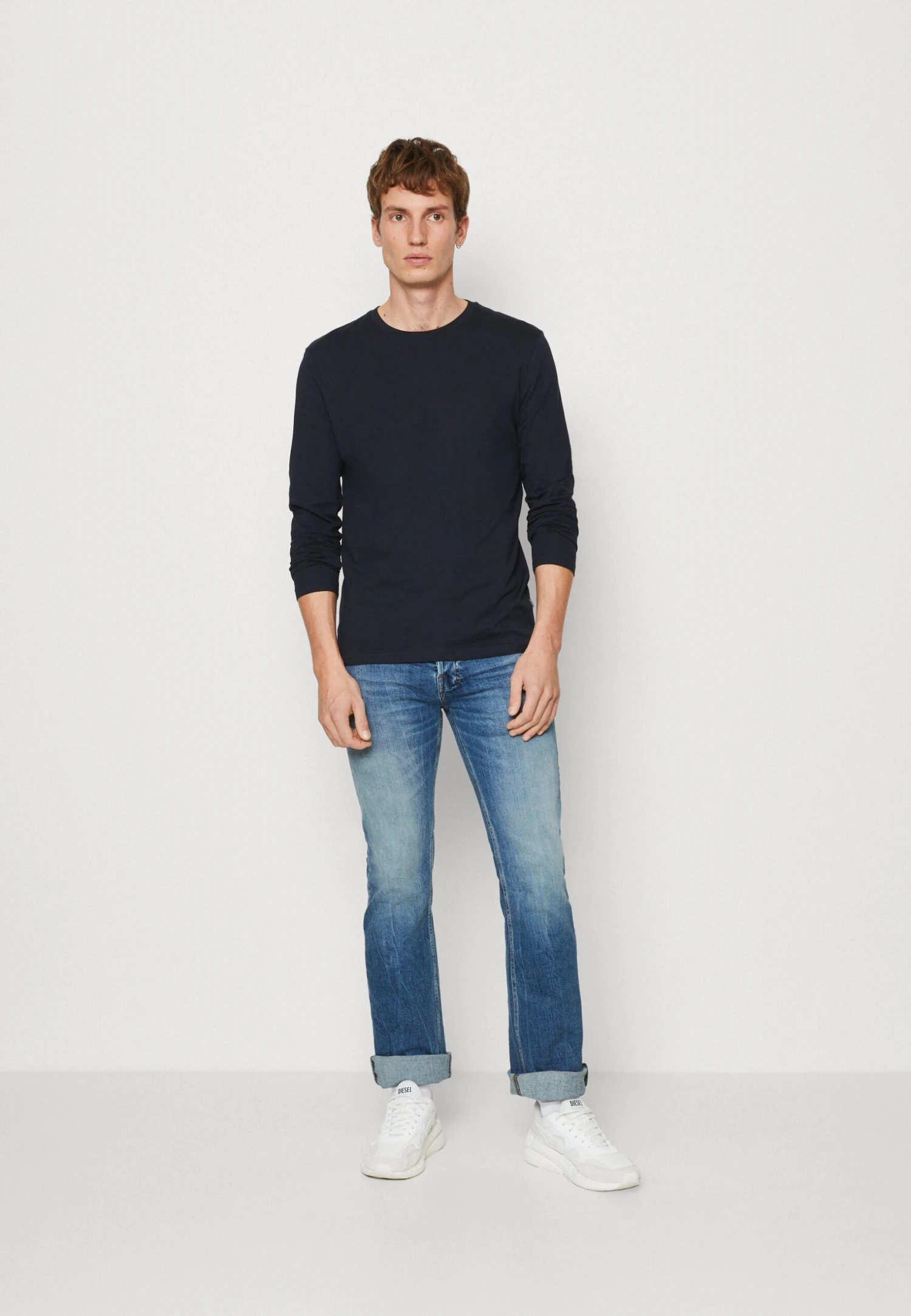 Pier One 3 PACK - Pitkähihainen Paita 3 Pier One 3 PACK - Pitkähihainen Paita