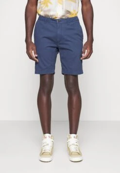 Pier One 2 PACK - Shortsit - Dark Blue/tan -Pier One 9840ebb91c4247a18a2c9aff137d7648