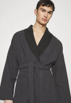 Pier One SHAWL TOWEL BATHROBE - Kylpytakki -Pier One aedd72cbd7d04b83bcef8a6c104e08f9